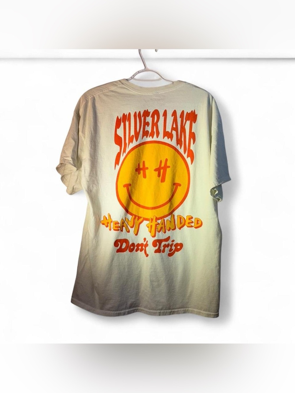 Silver Lake 'Don't Trip' Graphic T-Shirt - Yellow/Orange